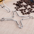2 Gas Stove Attachment Gas Cross Pot Holder Star Wok Ring Stainless
