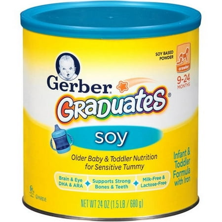 Gerber Graduates Soy Infant & Toddler Nu