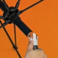 thumbnail image 4 of Sunline 9 ft Crank Open Push Tilt Fiberglass Ribs Aluminum Pole Market Patio Umbrella, 4 of 6