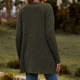 thumbnail image 5 of Puntoco Abrigo Cárdigan De Mujer De Manga Larga A Rayas Cepilladas A La Moda para Mujer Puntoco Puntoco-1, 5 of 5