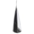 50 pcs 7.5"x11.5" Mylar Clear/Black Nylon Resealable Stand Up Bags Heat