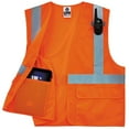 thumbnail image 4 of Ergodyne Glowear 8220HL Type R Class 2 Standard Mesh Vest, Orange, S/M, 4 of 4