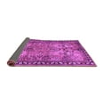 thumbnail image 2 of Ahgly Company Indoor Rectangle Persian Purple Traditional Area Rugs, 2' x 4', 2 of 4