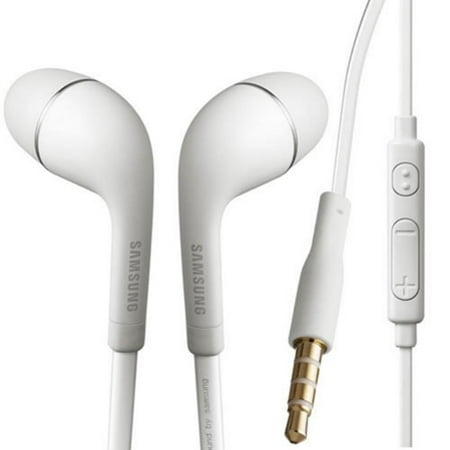 Headset OEM 3.5mm Handsfree Earphones w Mic Dual Earbuds Headphones Earpieces Stereo Wired [White] B9L for iPad 2 3 - ASUS Google Nexus 2 7, Zenfone 3 Max 4 Pro AR V