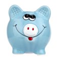 thumbnail image 1 of Hucha de cerdito sonriente Tomfeel, caja de dinero de cerámica, cerdo de dibujos animados, muebles p Tomshoo Hucha, 1 of 7
