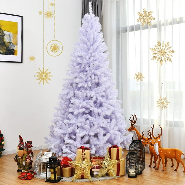 Árbol de Navidad Costway pino 225 cm 1346 puntas metal