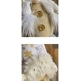 thumbnail image 3 of 2 Paquetes de Decoraciones de Navidad Gnomos, Adornos de Santa Claus, Decoración de Navidad Gnome Interior Santa Tomte (Plata Dorada a Pares - 11 Pulgadas), 3 of 7