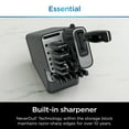 thumbnail image 5 of Ninja NeverDull Essential 14-Piece Knife System with Built-In Sharpener, Stain & Rust Resistant, K12014, Black, 5 of 12