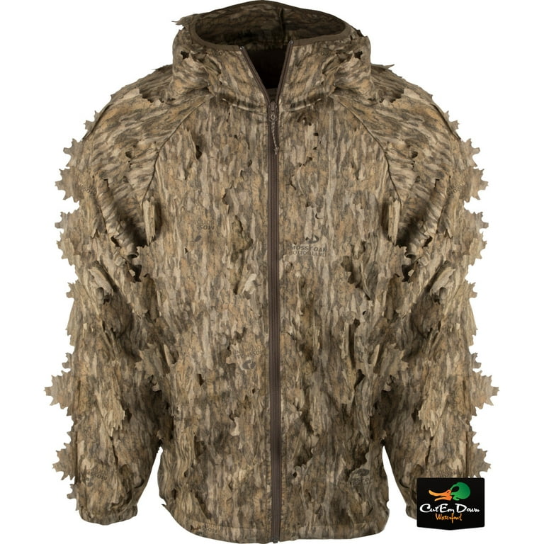 Ol' Tom Men's 3D Leafy Jacket Old School Green Camo Medium
