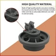 thumbnail image 3 of 4 Pcs 4581DD3003B Dishwasher Lower Rack Wheels, Bottom Dishrack Roller Assembly Replacement part Compatible with LG Dishwasher Replaces 4581DD9002B 1372292 AP4437752 EA3523051 AH3523051 PS3523051, 3 of 6