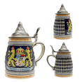thumbnail image 6 of Oktoberfest Haus Multicolor Ceramic Bayern Coat of Arms Engraved Beer Stein with Engraved Metal Lid 0.75 L, 6 of 6