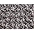 thumbnail image 2 of Zelouf Suji Print  , Sewing, DIY, Crafts Fabric by the Yard, 922 Blk/taupe, 3 Yard, 2 of 2