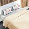 thumbnail image 5 of Yayeee Pillowcase Standard Size Set of 2 Satin Wrinkle Resistant Pillow Case, Cute Easter Eggs, 5 of 8