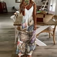 thumbnail image 3 of Easter Bunnies Rabbits Design Sleeveless Dress Woman Fashion Long Dresses Women's Summer Suit Dress 2025, 3 of 7