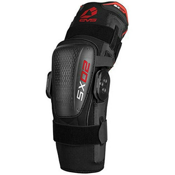 EVS Sports SX02 Knee Brace (Black, Medium)
