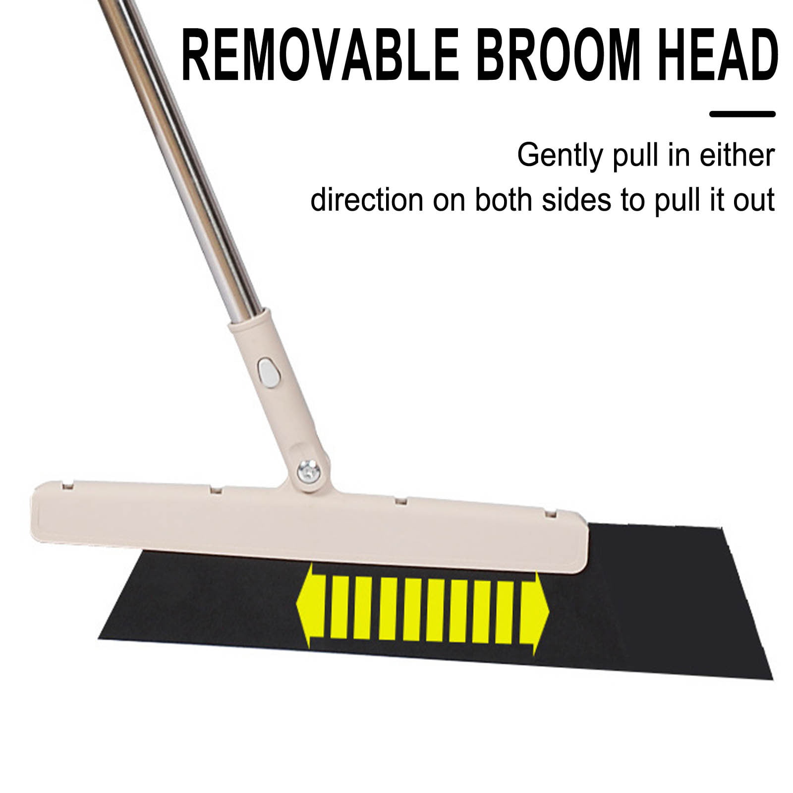 Squeegee Broom for Floor,150CM Rubber Squeegee Broom with Long Handle –  KeFanta