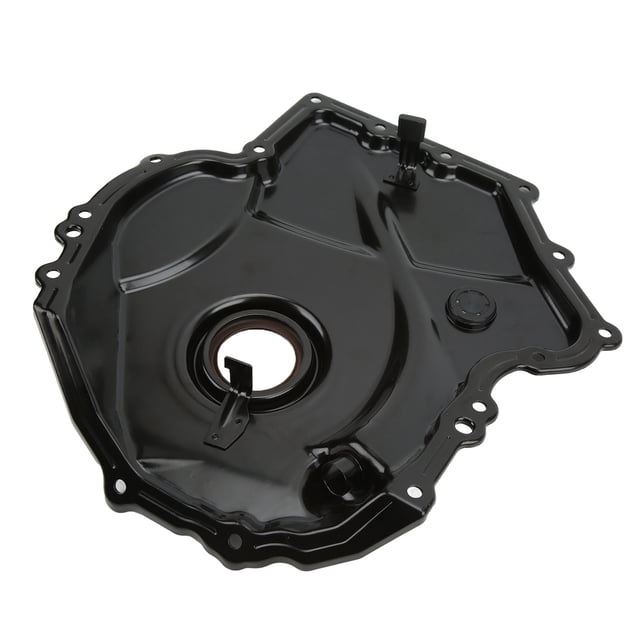 AG,Cubierta de distribución del motor negra Cubierta inferior de la cadena de distribución Cubierta de distribución del motor Fabricada por expertos