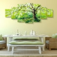 thumbnail image 4 of Startonight Large Canvas Wall Art Trees - Tree Blooming in Spring - Huge Framed Modern Set of 7 Panels 40 x 95 Inches, 4 of 5