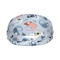 thumbnail image 2 of Easygdp Cute Chameleons On Blue Sports Headband Non Slip Headband Unisex for Head Circumference 19.6 - 22.4 inch, 2 of 9