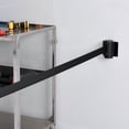 thumbnail image 5 of Global Industrial Wall Mount Retractable Belt Barrier Black Case W/7-1/2' Black, 5 of 6