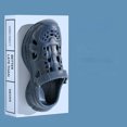 thumbnail image 1 of Big Size 47 Summer Slippers Anti-odor and Wear-resistant Perforated Breathable Anti-slip Slides Thick Soled Wrapped Toe Sandals, 1 of 6