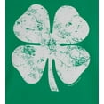 thumbnail image 4 of St. Patrick's Day Big White Shamrock Green Toddler Long Sleeve T-Shirt - 4T, 4 of 4