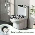 thumbnail image 4 of FORUDESIGNS Cow Pattern 2 Pcs Toilet Lid Cover Toilet Tank Cover Replacement Soft Bathroom Toilet Decoraction Accessories Fits Most Round Elongated and Oblong Lids, 4 of 8