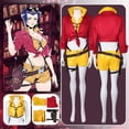 thumbnail image 2 of Disfraz de vaquero de fantasía de Ashe de OW para mujer adulta, chaqueta, pantalones cortos, trajes de juego de rol, ropa de fiesta de carnaval de Halloween, 2 of 5