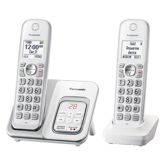 Telefono Panasonic Inamlbrico  KX-TGD532M 2 auriculares Reacondicionado