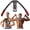 Red, variant on Hydraulic Power Chest Expander and Arm Twister Trainer Exerciser - Adjustable 22-440lb Resistance, Smart Rep Counter - Home Gym Workout Equipment for Upper Body Strength Training