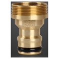 thumbnail image 2 of Clearance! Nomeni Irrigation Implements Copper Connector Faucet Quick Connector Threaded Strong Irrigation Faucet Accessories Tools Garden Tools Gold, 2 of 7