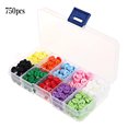 thumbnail image 1 of Botones de tejido de costura de plástico Diy Artesanía Ropa Sujetador Artesanía de costura Decoraciones tholdsy HA7798-00B, 1 of 6