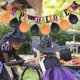 thumbnail image 3 of KAKOWELY Pancarta de Feliz Halloween con globo, pancarta decorativa, guirnalda colgante, suministros para fiesta de Halloween, 3 of 4