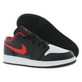 thumbnail image 4 of Nike Air Jordan 1 Low GS Boys Shoes Size 5, Color: Black/Fire Red/White, 4 of 4