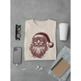 thumbnail image 3 of Jolly Vibes Santa - Christmas Holiday T-shirt Men's, 3 of 3