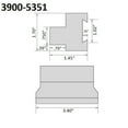 thumbnail image 2 of Hhip Sgtbn Cut-Off Tool Block .750X1.02 3900-5351, 2 of 2