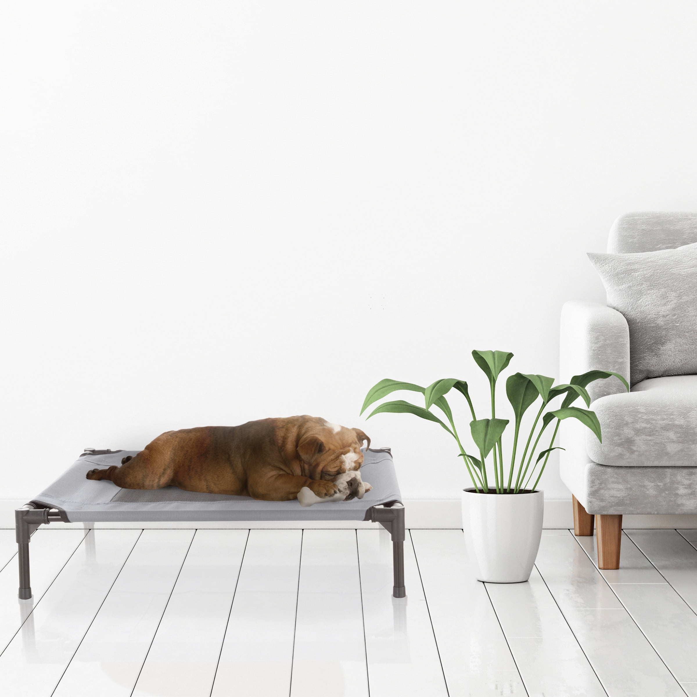 petmaker elevated pet bed