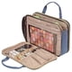 thumbnail image 5 of Neceser NISHEL, bolsa de maquillaje portátil para cosméticos, color rosa, 5 of 7