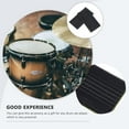 thumbnail image 4 of Bass Drum Non-slip Rubber Pad Drum Pedal Part Stable Drum Hoop Protector Bass Drum Lift Rubber Drum Hoop Guard, 4 of 6