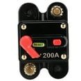 thumbnail image 3 of Wchiuoe DC Circuit Breaker,Stereo Fuse Inverter,12‑24V DC Circuit Breaker Fuse Inverter With Manul Reset For Car Audio System Boat Trucks, 3 of 8
