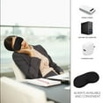 thumbnail image 5 of Heated Eye Mask USB Warm Compress Pad Adjustable Temperature Timer Soft Washable Cover for Sleeping Dry Eyes Relief 3 Heat Levels 30-60min Timer for Travel Home Office Green White Pink Black, 5 of 5