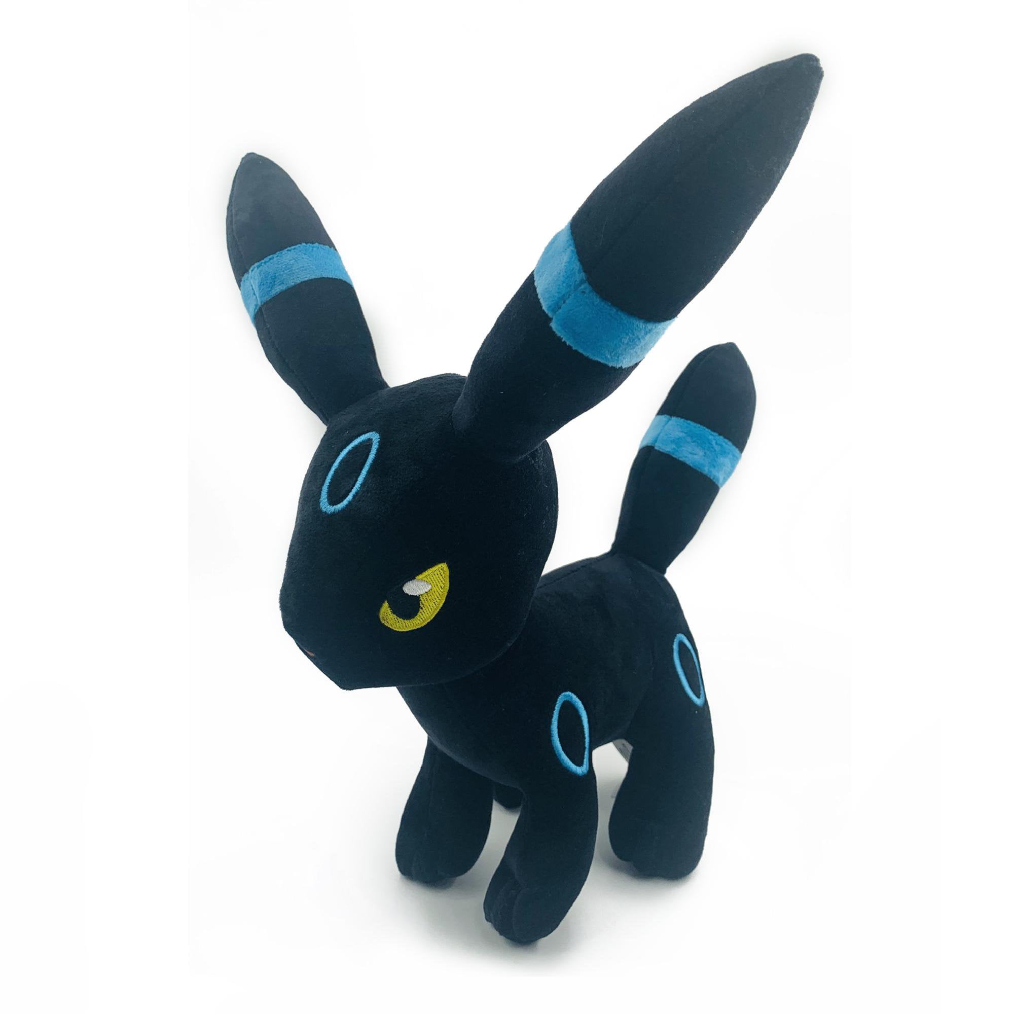 Seekfunning Pok Emon Umbreon Eevee Evolution Standing Shiny Animal Stuffed Plush Cartoon Toy 12 Walmart Com