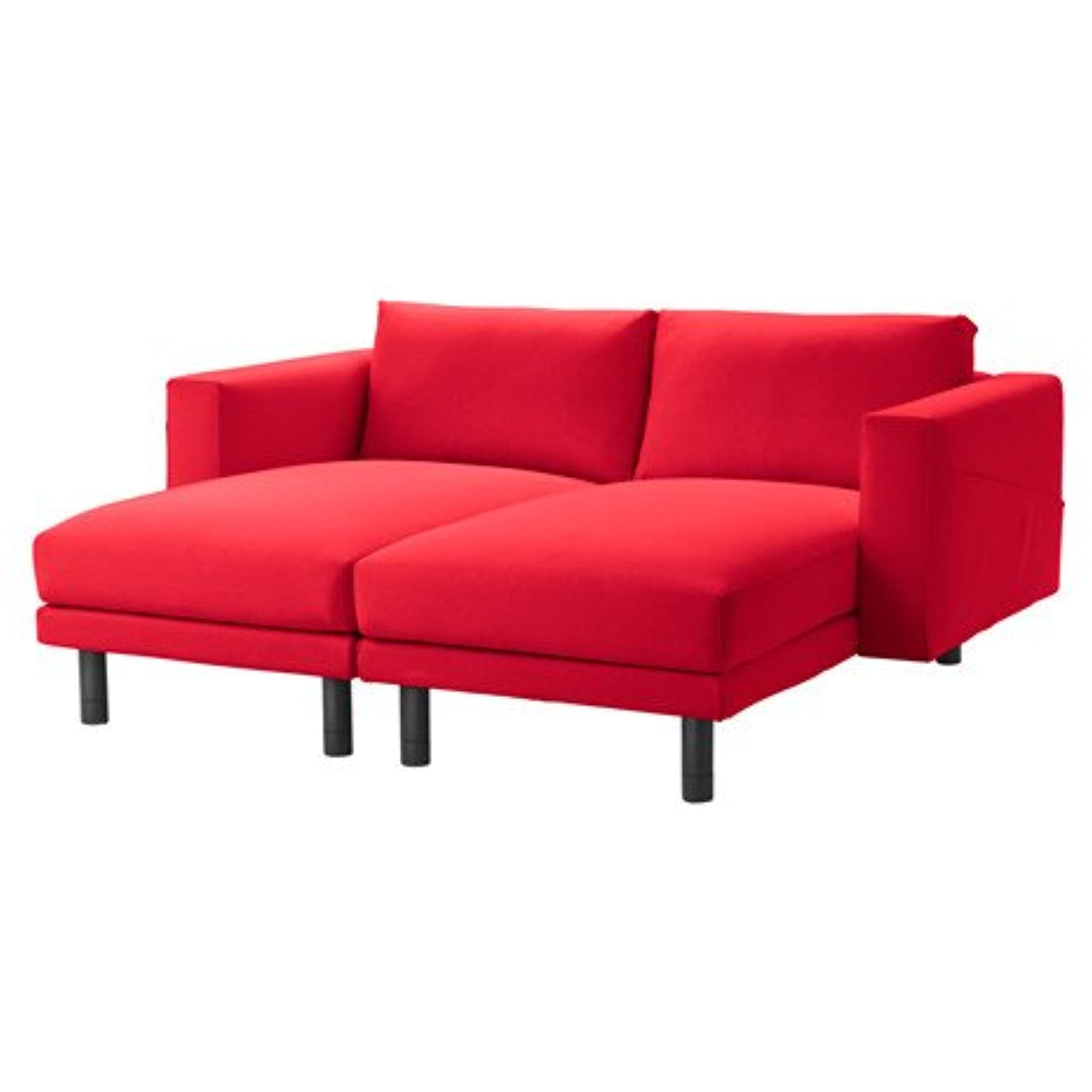 Ikea Sectional, 2seat, Finnsta red, gray 16204.81714.3038