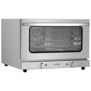 23 in. Countertop Convection Oven for Half-Size Pans with 4 Racks 1600W of Power in Stainless-Steel (KM-CTCO-15)