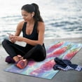thumbnail image 6 of BZSMCE Yoga Mat Women Strawberries Floating in Water Fitness Mat, 6 of 9