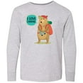 thumbnail image 3 of Inktastic I Love Camping Summer Camp Long Sleeve Youth T-Shirt, 3 of 5
