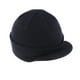 thumbnail image 2 of Gorro de punto con visera, térmico, cálido y aislante, para invierno, elegante, para hombre y mujer (negro), 2 of 5