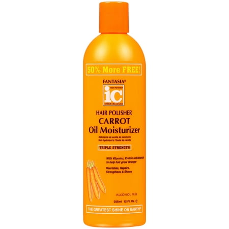 FantasiaÂ® IC Carrot Oil Moisturizer Hair Polisher 12 fl. oz. Squeeze (Best Way To Moisturize Black Hair)