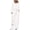 White, variant on Women's 2 Piece Outfits Casual Lapel Half Zip Sweatshirts And Wide Leg Pants Tracksuit Sets