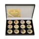 thumbnail image 5 of Moneda de oro bañada en oro de Dragon Ball, Son Goku, Vegeta, monedas conmemorativas, colección de periféricos de anime clásicos para niños, juguetes de recuerdo, 5 of 6